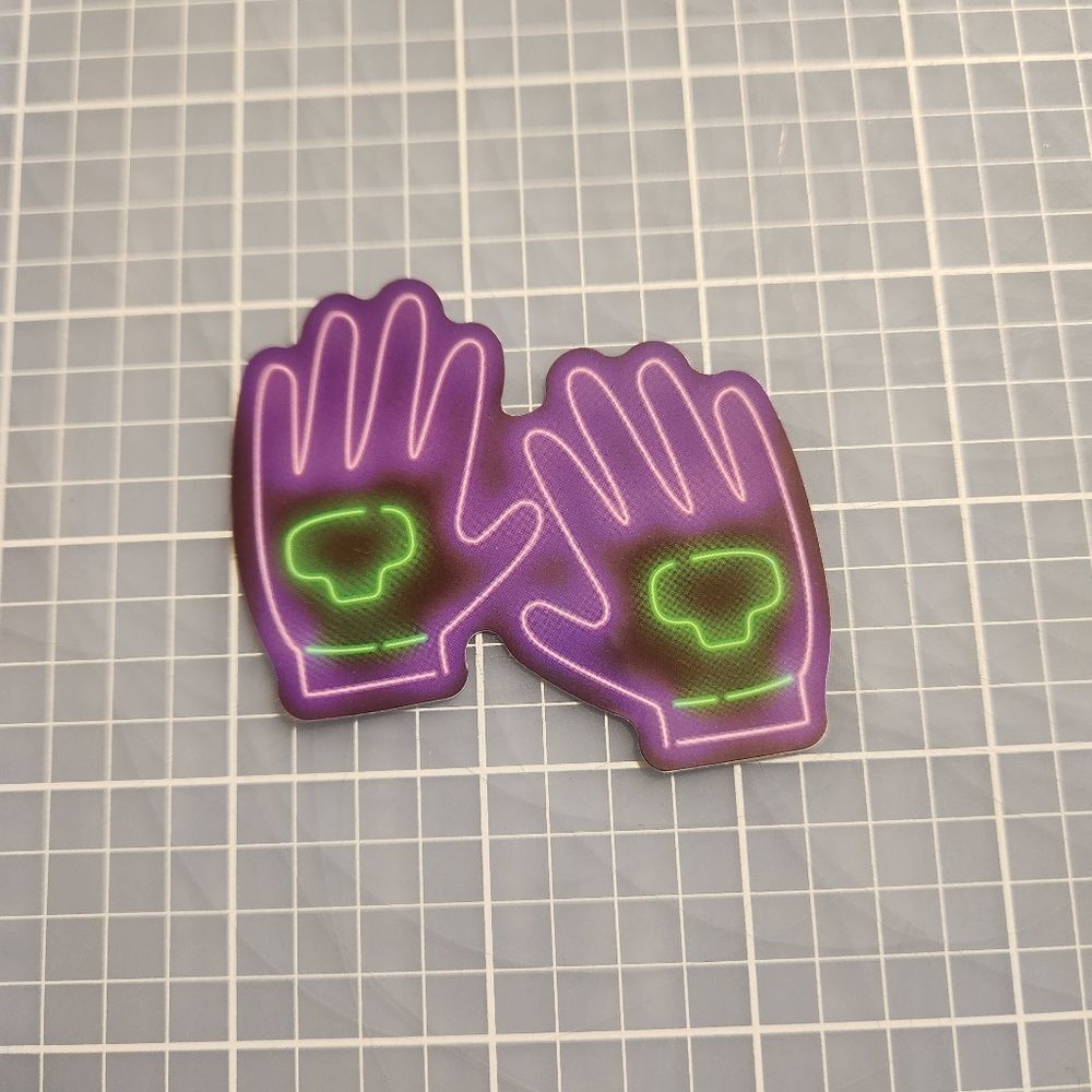 10 for $10 Sticker Neon Cartoon Graffiti  Vibrant Colors